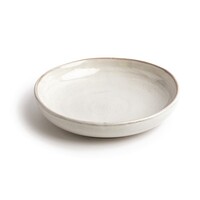 Assiettes creuses en toile | blanc | 23 cm | 6 pièces