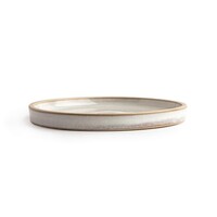 Assiettes rondes plates en toile | blanc | 18 cm | 6 pièces