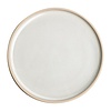 Olympia Canvas platte ronde borden | wit | 18 cm | 6 stuks