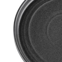 Cavolo flat round plates | 22cm | black | 4 pieces