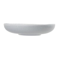 Plats coupés en Corallite | Gris béton | 22(Ø)cmx5(h)cm | 6 pièces