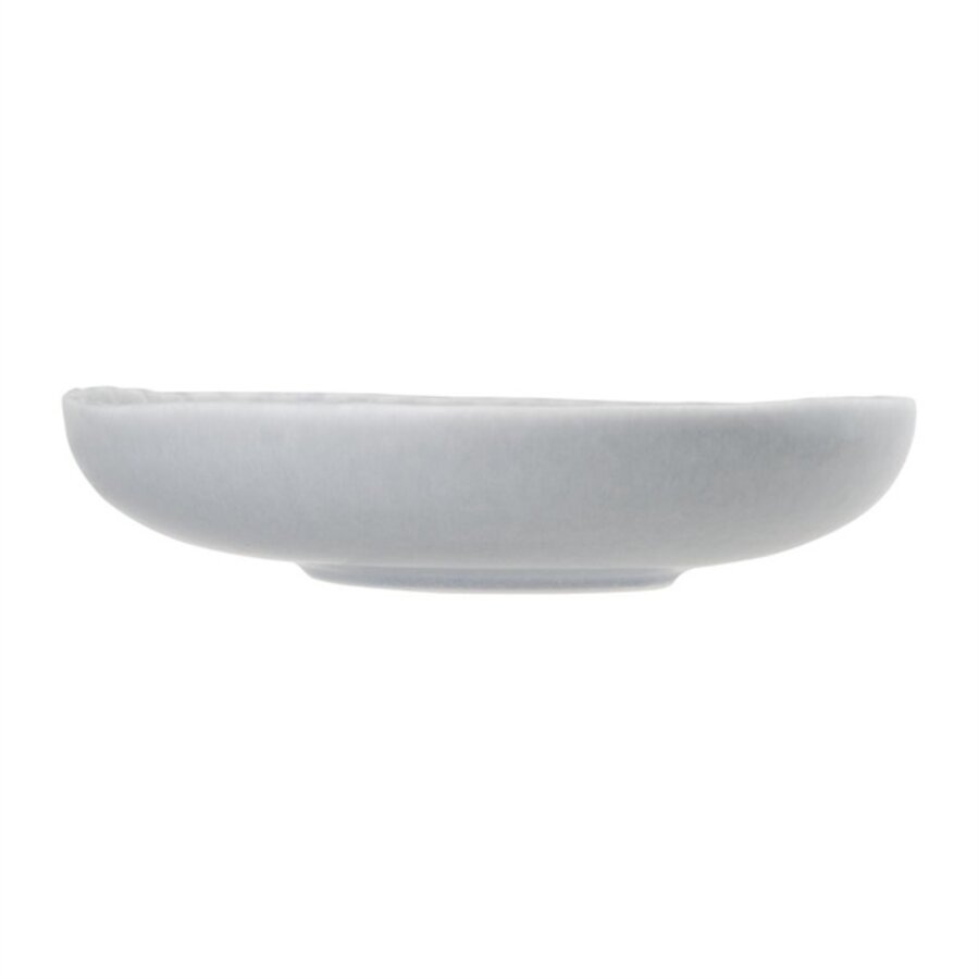 Corallite-Coupé-Geschirr | Betongrau | 22(Ø)cmx5(h)cm | 6 Stück