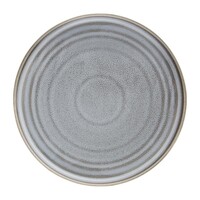 Cavolo flat round plates | Ø27cm | gray | 4 pieces