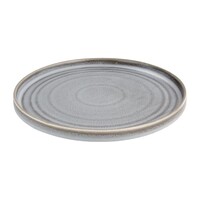 Cavolo platte ronde borden | Ø27cm | grijs | 4 stuks
