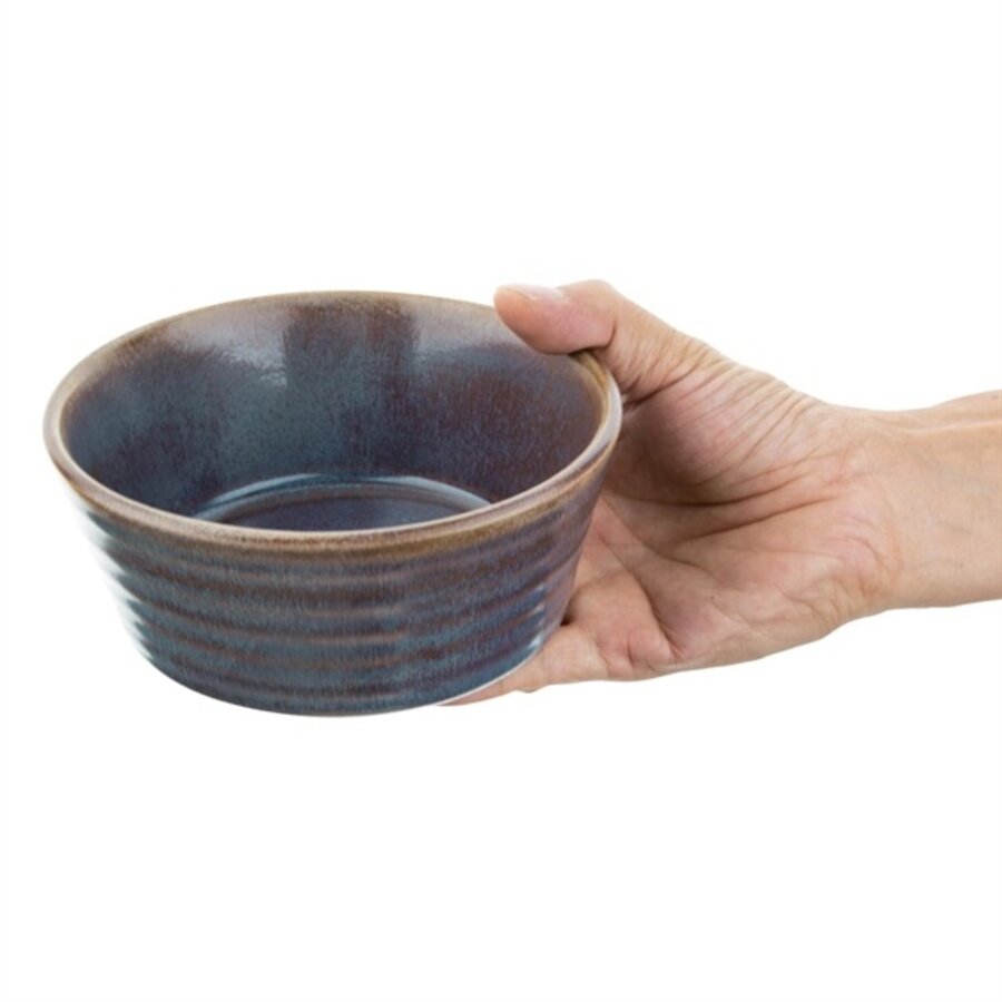 Assiettes plates rondes et profondes Cavolo | 14,3 cm | irisé | 6 pièces