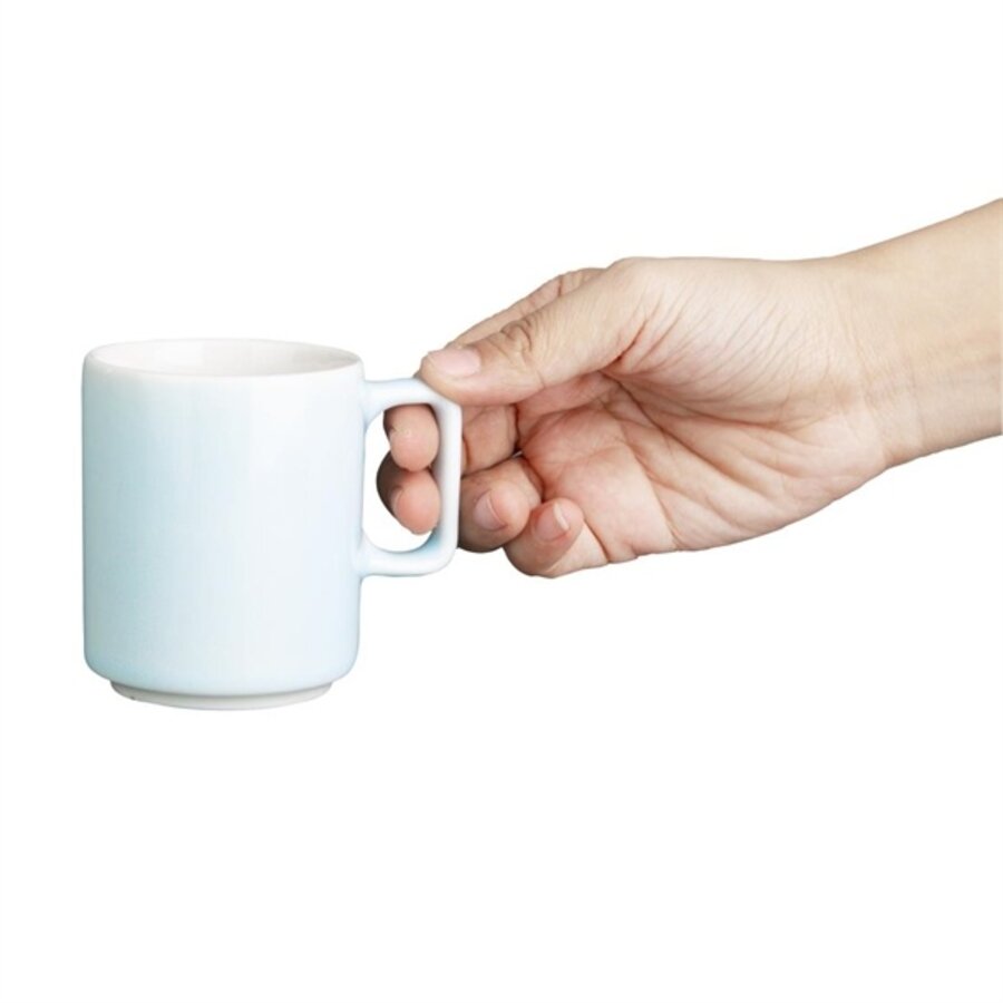 Fondant cups | aqua blue | 170ml | 6 pieces