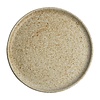 Canvas-Rundplatten mit schmalem Rand | Sahne | 26,5 cm | 6 Stück
