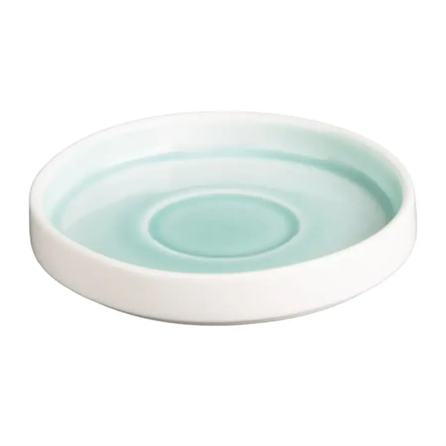 Fondant dishes | mint green | Ø115mm | 6 pieces