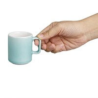 Fondant cups | mint green | 85ml | 6 pieces