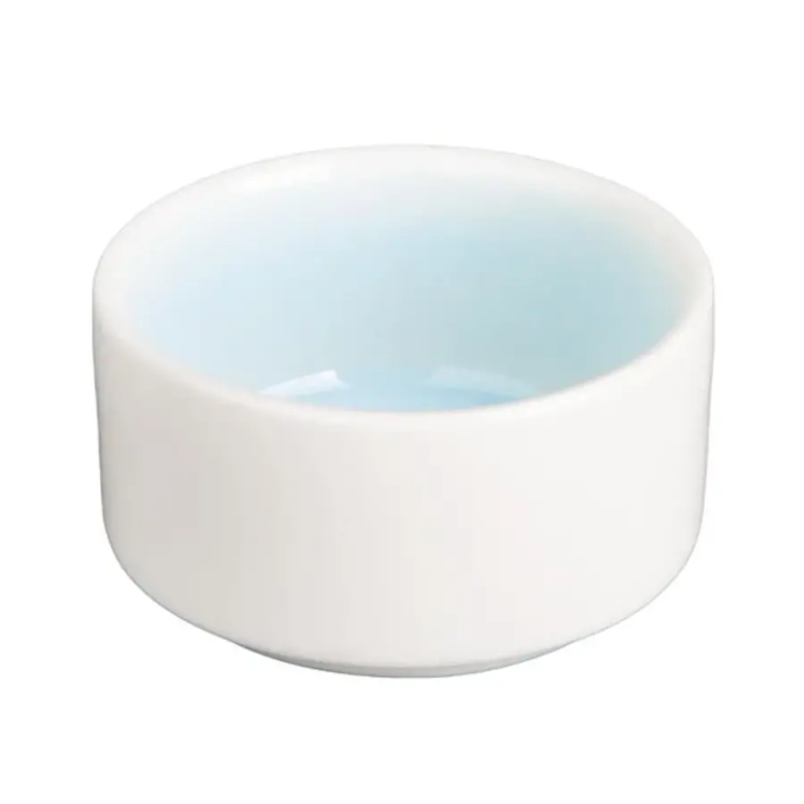 Fondant dip bowls | aqua blue | 70mm | 12 pieces