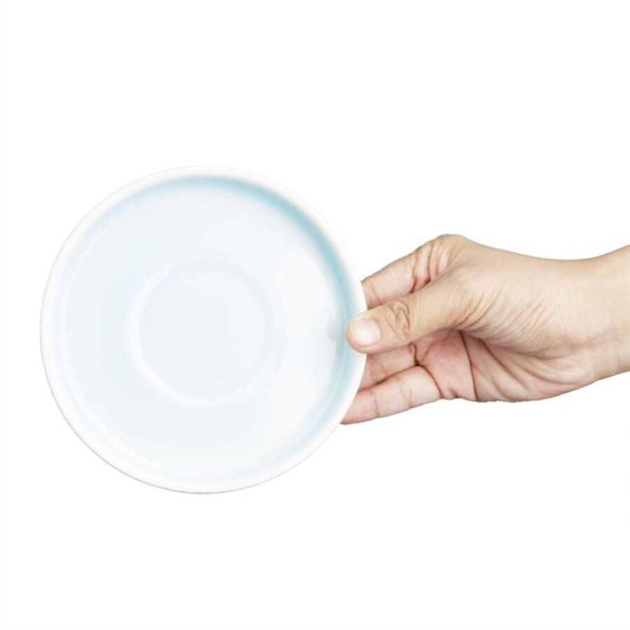 Plats fondants | bleu aqua | Ø135mm | 6 pièces