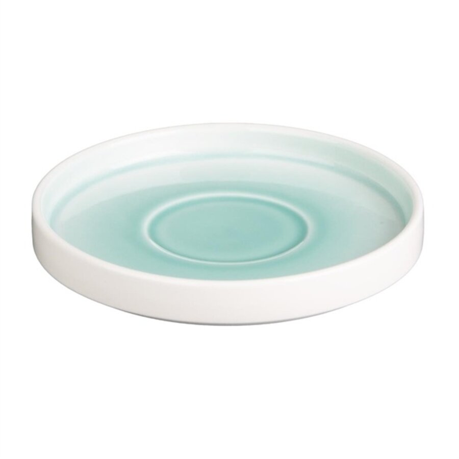 Plats fondants | vert menthe | Ø152mm | 6 pièces