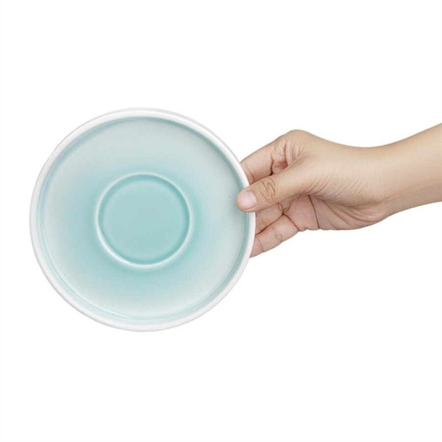Plats fondants | vert menthe | Ø152mm | 6 pièces