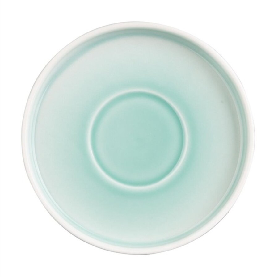 Plats fondants | vert menthe | Ø152mm | 6 pièces