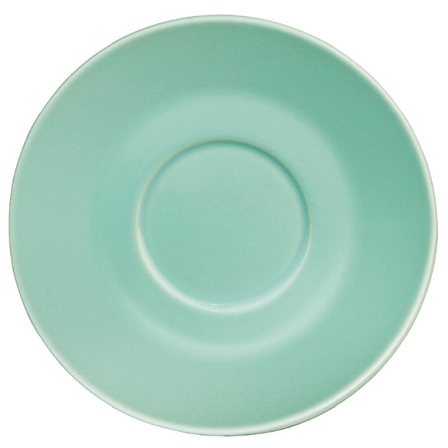 Plats de café | aqua | 12 pièces