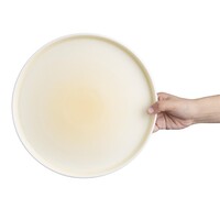Fondantteller | zitronengelb | Ø270mm | 4 Stück
