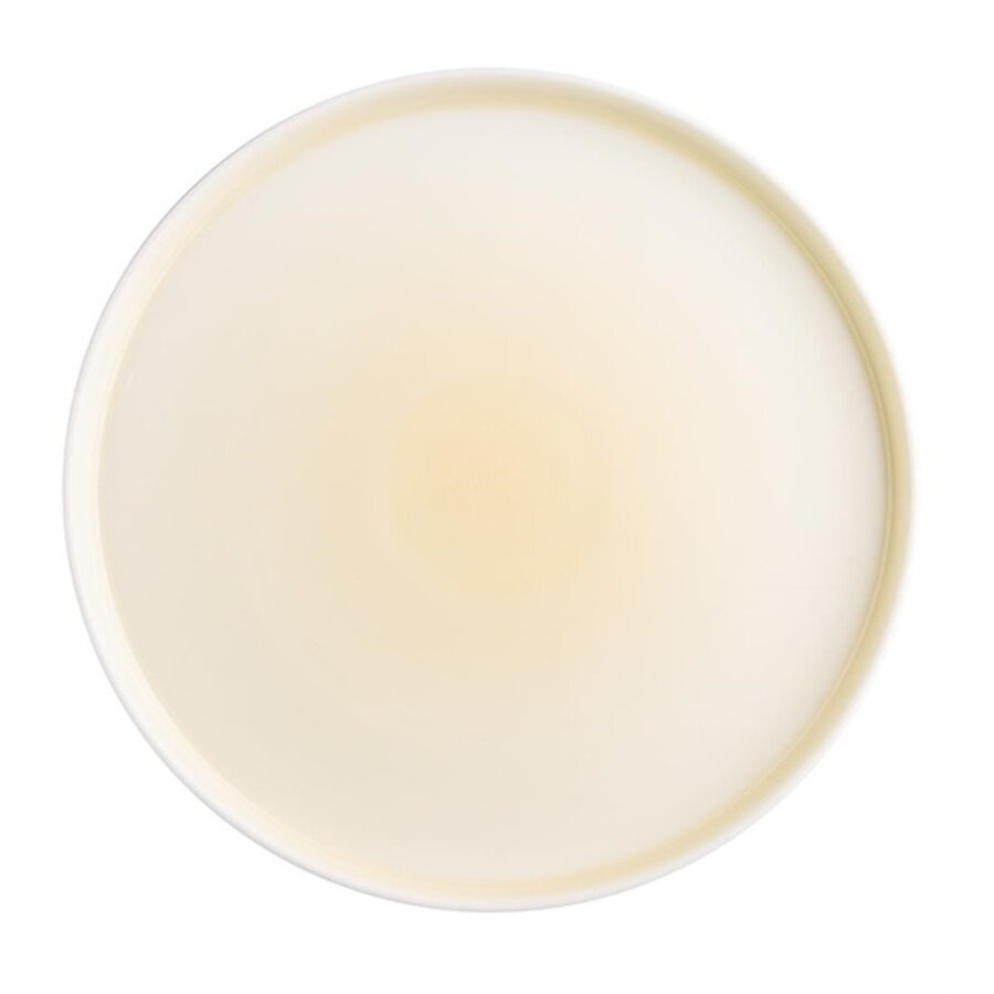 Fondant plates | lemon yellow | Ø270mm | 4 pieces