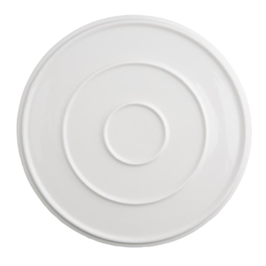 Fondant plates | aqua blue | Ø270mm | 4 pieces