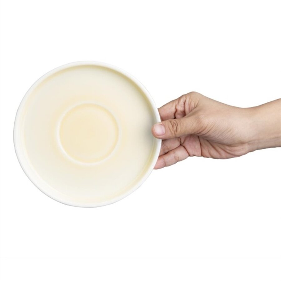 Plats fondants | jaune citron | Ø15,2 cm | 6 pièces
