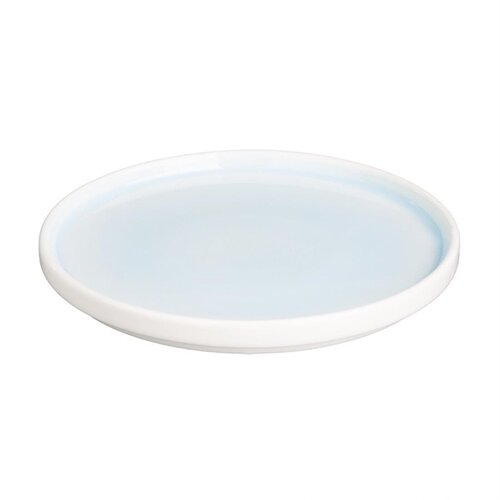  Olympia Fondant borden | aqua blauw | Ø215mm | 6 stuks 