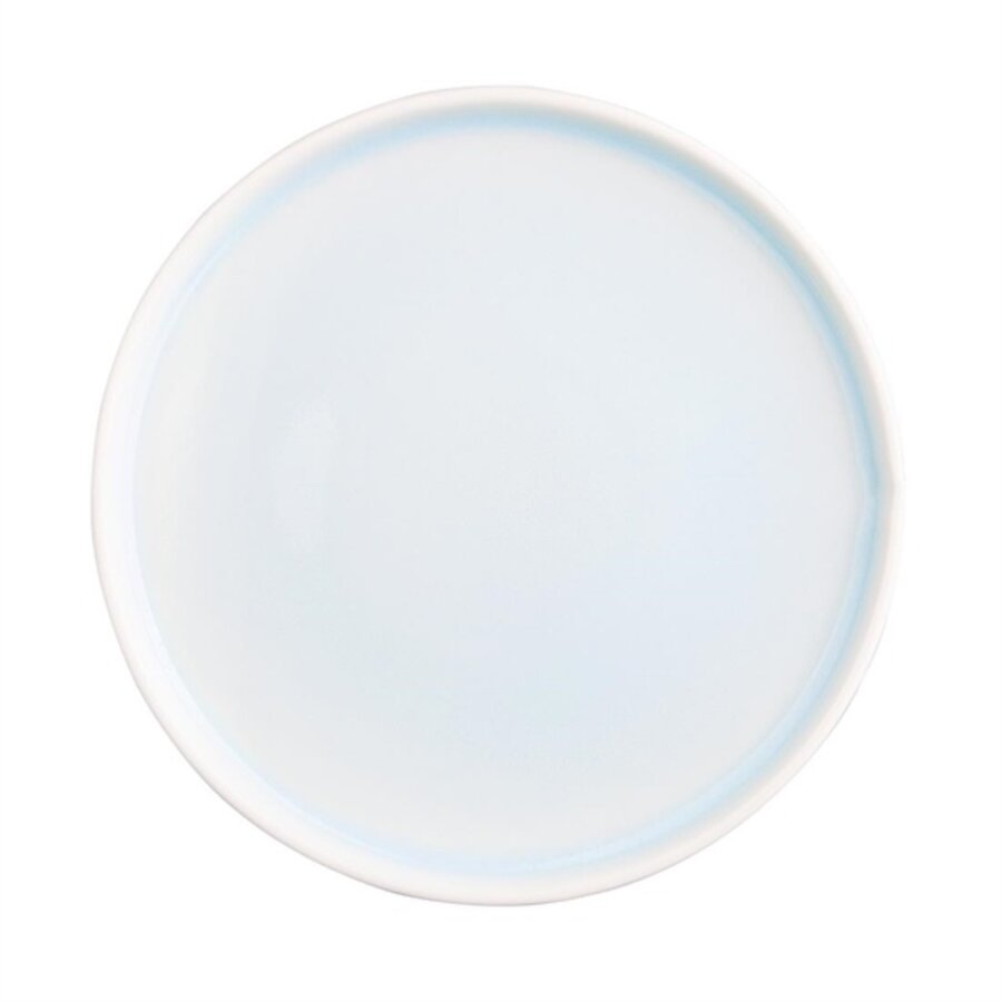 Fondant plates | aqua blue | Ø215mm | 6 pieces