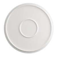 Fondant plates | lemon yellow | Ø215mm | 6 pieces