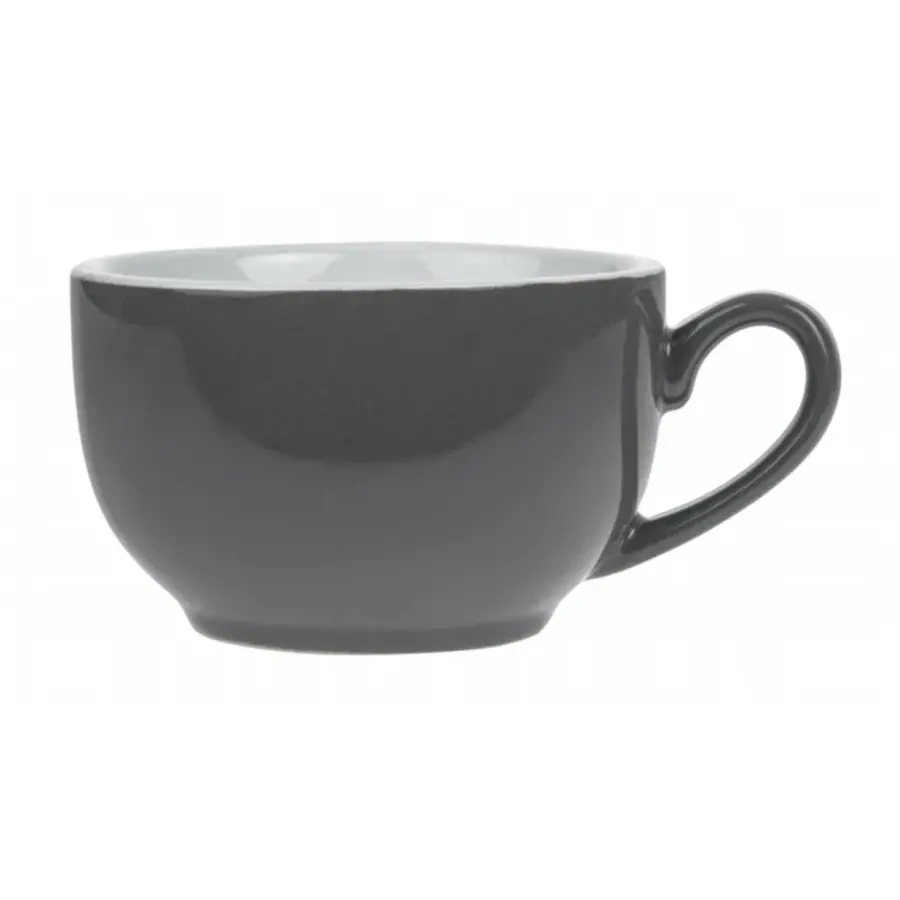 Café Kaffeetassen | grau | 23 cl | 12 Stück