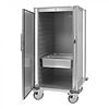 HorecaTraders Chariot chauffant | GN 2/1 | 81,5 x 89,8 x (h) 157 cm