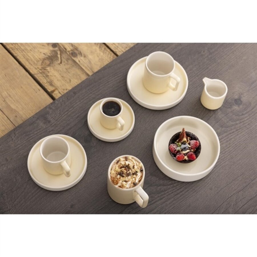 Fondantbecher | zitronengelb | 170 ml | 6 Stück