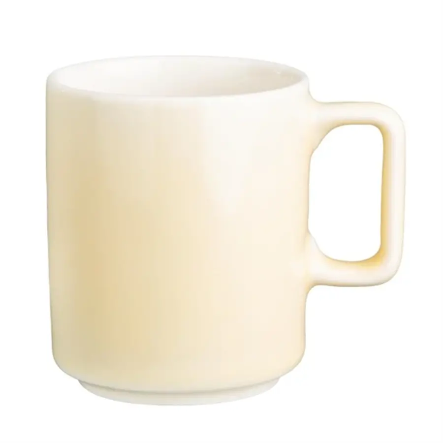 Fondant cups | lemon yellow | 170ml | 6 pieces