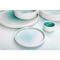 Plats fondants | vert menthe | Ø15,2cm | 6 pièces