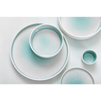 Fondant dishes | mint green | Ø15.2cm | 6 pieces