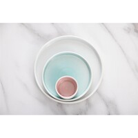 Fondant dishes | mint green | Ø15.2cm | 6 pieces