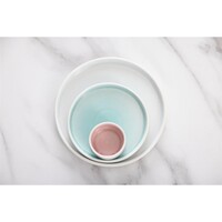 Plats fondants | vert menthe | Ø15,2cm | 6 pièces