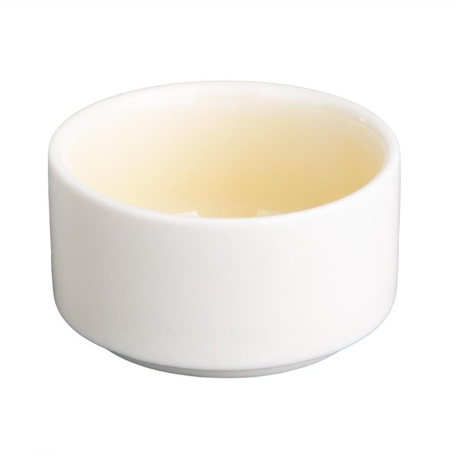 Fondant dipping dish | Ø7cm | lemon yellow | 12 pieces