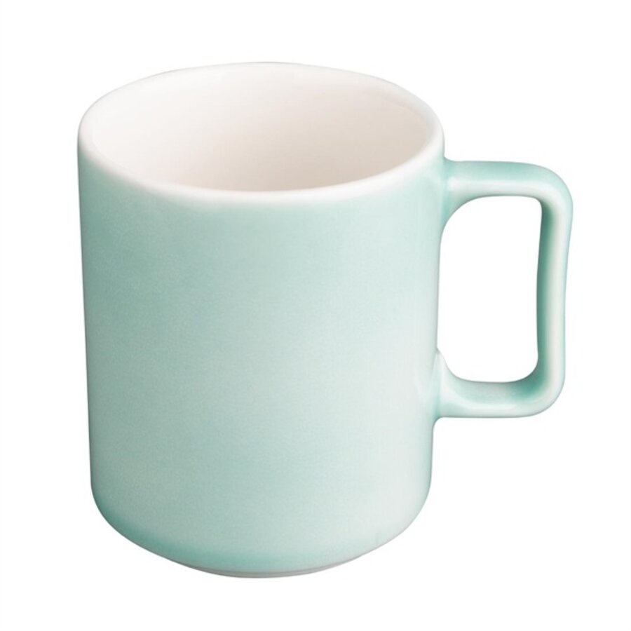 Fondant cups | mint green | 340ml | 6 pieces