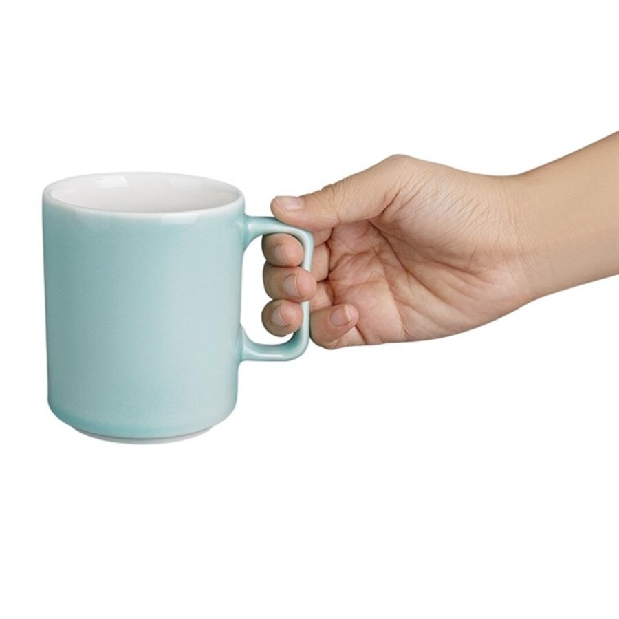 Fondant cups | mint green | 340ml | 6 pieces