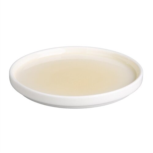  Olympia Fondant plates | lemon yellow | Ø15,2cm | 6 pieces 