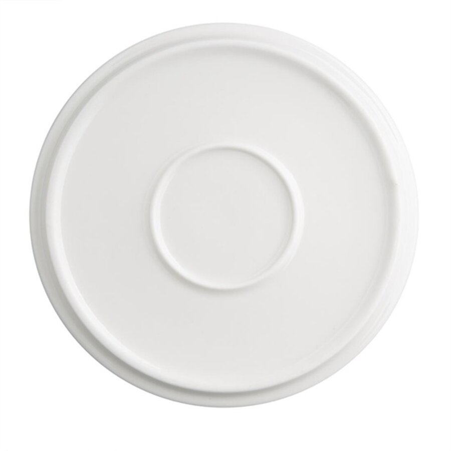 Fondant plates | lemon yellow | Ø15.2cm | 6 pieces