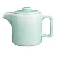 Théière en fondant | vert menthe | 450 ml | 2 pièces