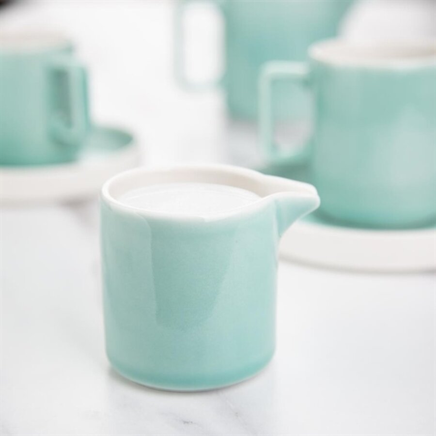 Fondant milk jug | mint green | 85ml | 12 pieces