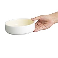 Fondantschalen | zitronengelb | 15,2 cm | 6 Stück