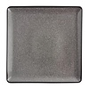 Assiette carrée minérale | 26,5x26,5 cm | 4 pièces