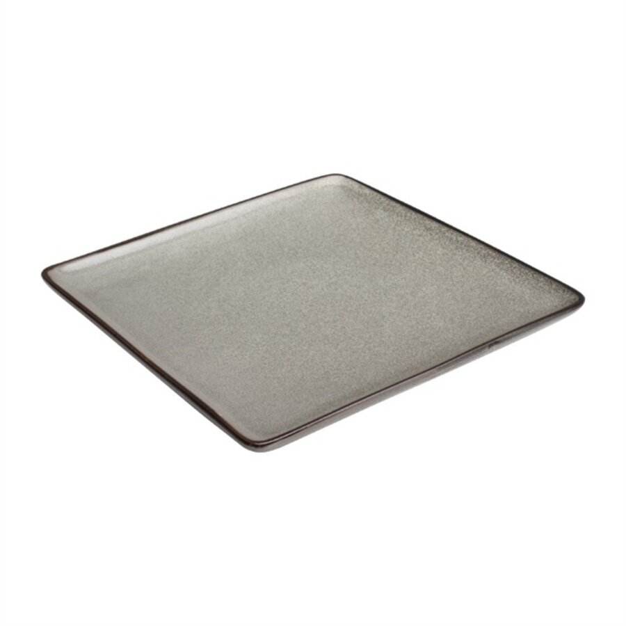 Mineral square plate | 26.5x26.5 cm | 4 pieces