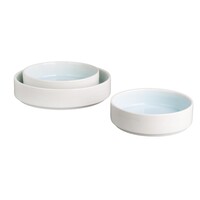 Fondant bowls | aqua blue | 21.5Øcm | 6 pieces