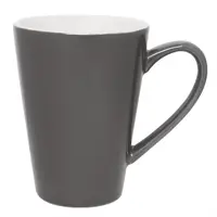 Café Latte Tassen | grau | 34 cl | 12 Stück