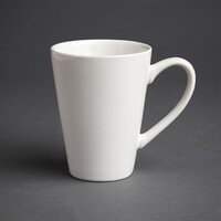 Cafe latte bekers | wit | 340ml | 12 stuks
