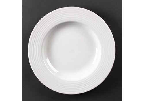  Olympia Assiettes de pâtes linéaires | 31Øcm | 6 pièces 
