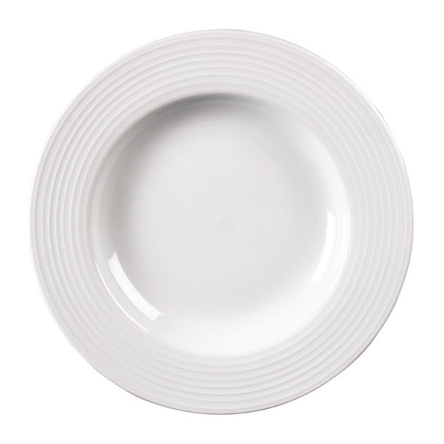 Assiettes de pâtes linéaires | 31Øcm | 6 pièces
