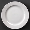 Olympia Linear plates with wide rim | 31Øcm | 6 pieces